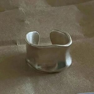 New 925 Sterling Silver Unique Adjustable Ring